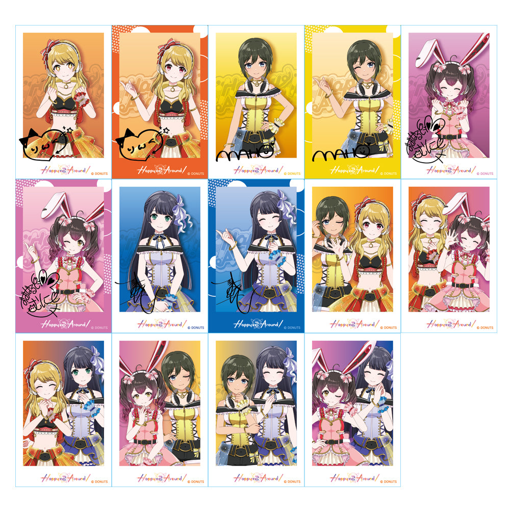 Happy Around! 5th LIVE Happy×2 Around!」チェキ風カード（全14