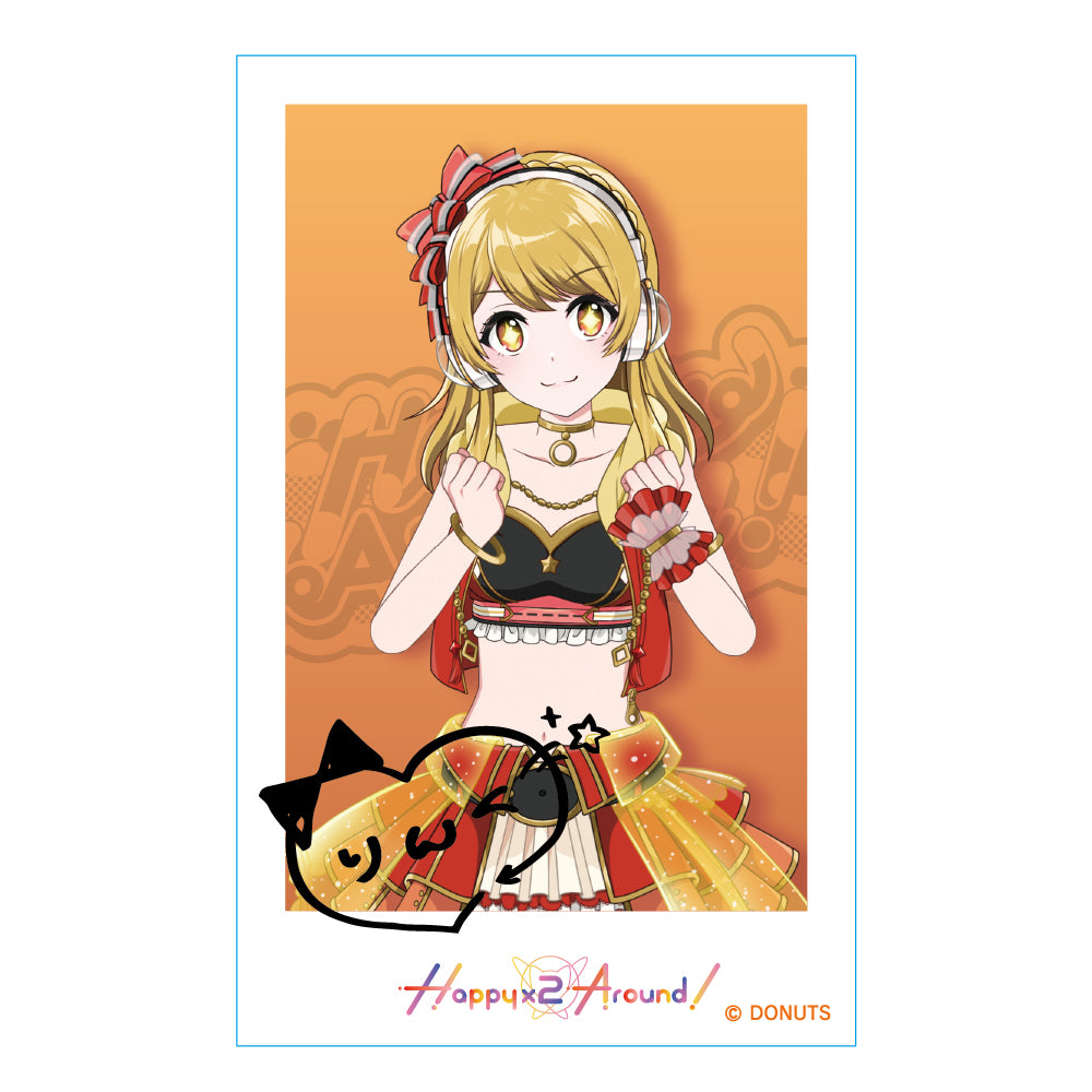 Happy Around! 5th LIVE Happy×2 Around!」チェキ風カード（全14