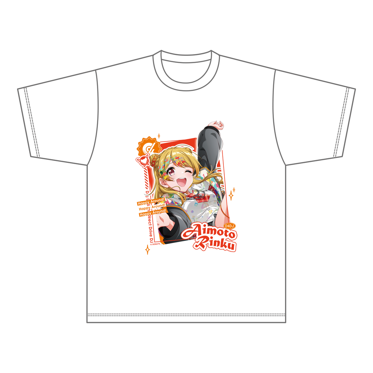 D4DJ Groovy Mix 5th Anniversary Tシャツ – D4DJ OFFICIAL ONLINE STORE