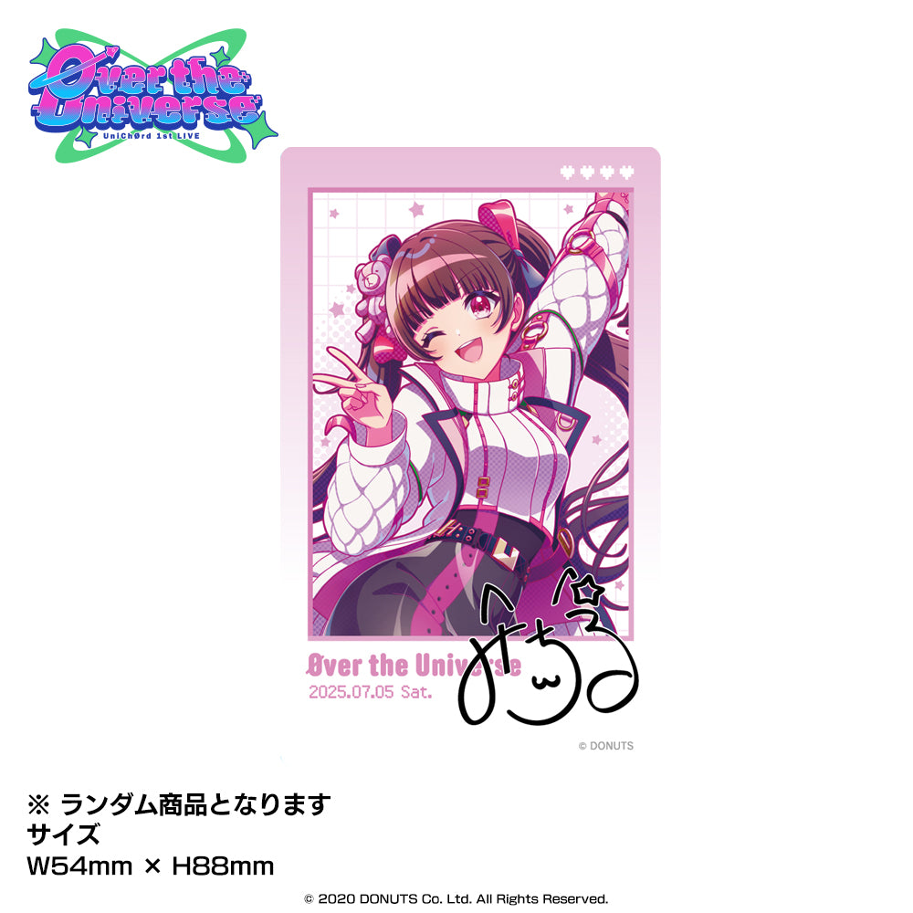 激レア unicorn DARTSLIVEカード UniChØrd 1st LIVE Øver the Universe」トレーディングカード