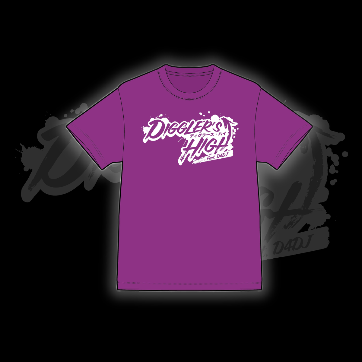 DIGGLER’S HIGH Vol.1.5 Tシャツ – D4DJ OFFICIAL ONLINE STORE